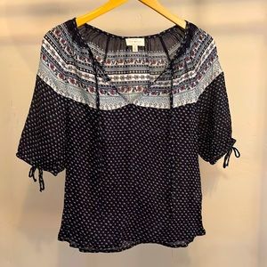 Lucky Brand boho top